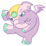 Pastel Elephante