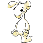 White Blumaroo - (Egg) White Blumaroo - (Egg)